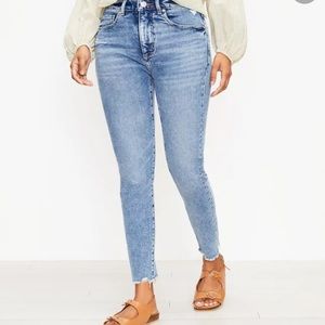 Loft Curvy High Waist Jeans